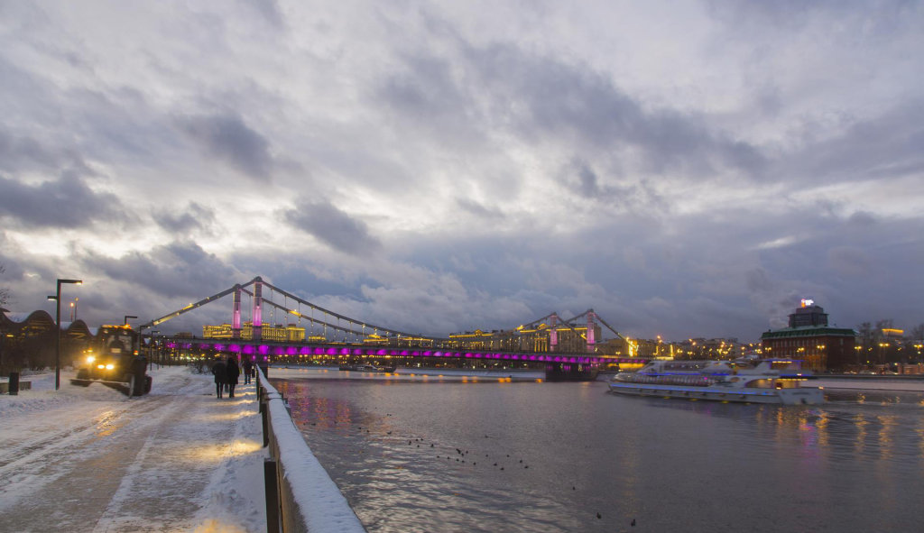 Крымский мост, Москва