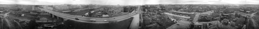 360гр панорама Марьиной рощи 1964г, Москва