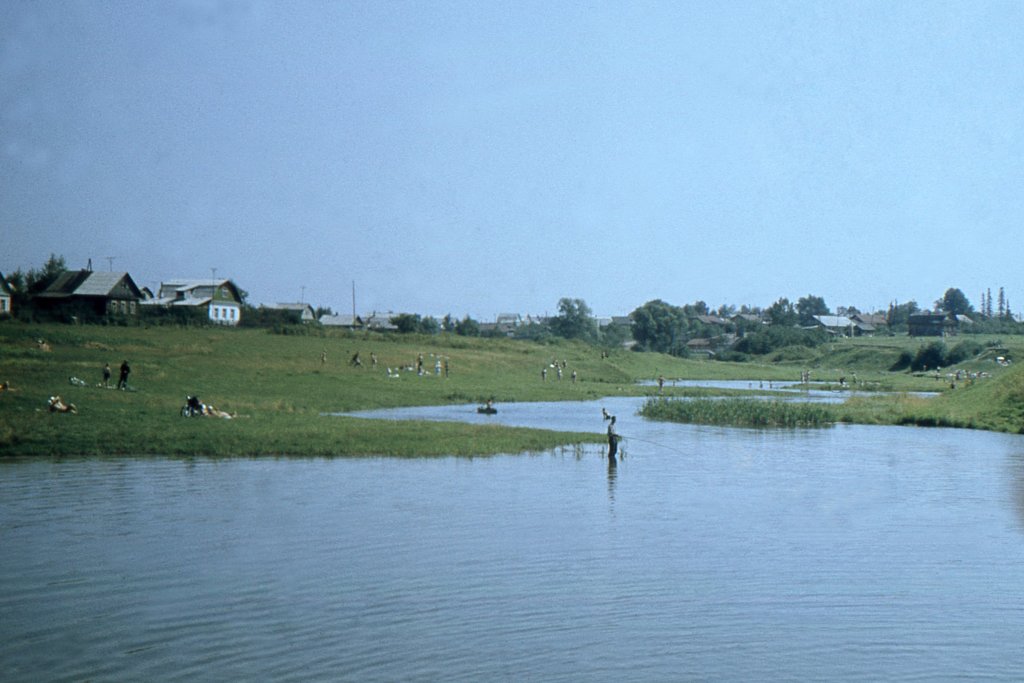 Река Грязева . 1972 год.2014 год., Нахабино