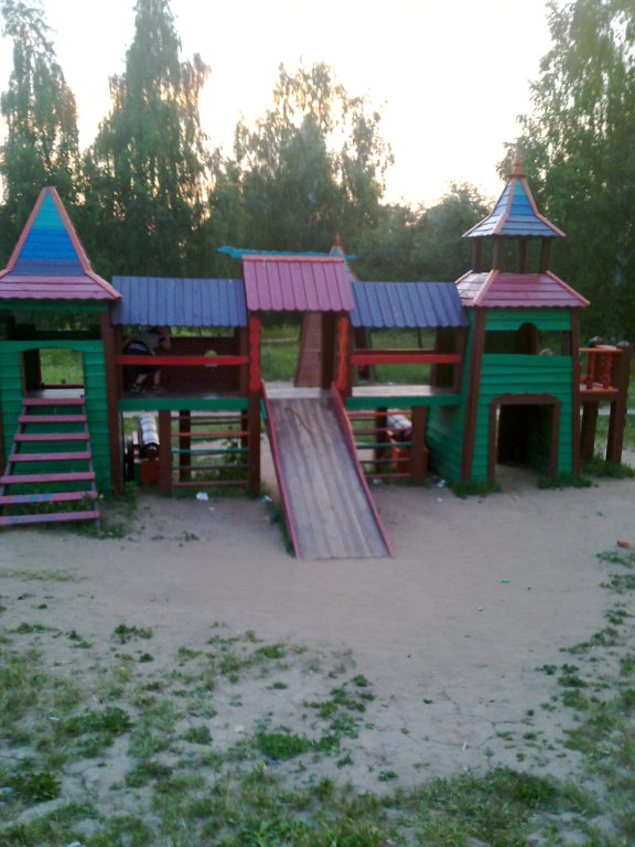 детская площадка, Пущино