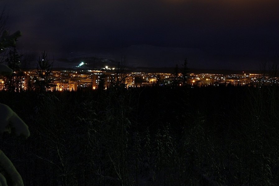Ночной город, Ковдор