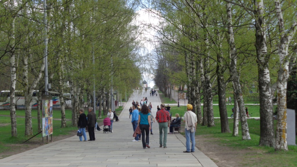 Пешеходная улица, Новгород