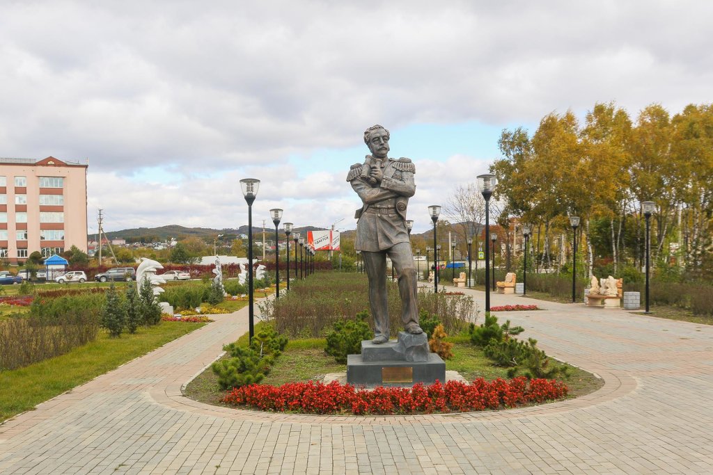 Находка. Памятник Н. Н. Муравьёву-Амурскому, Находка