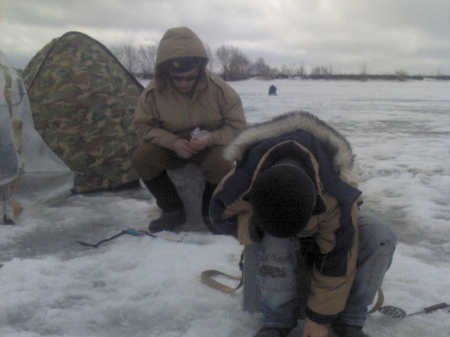 Зимняя рыбалка, Большая Черниговка