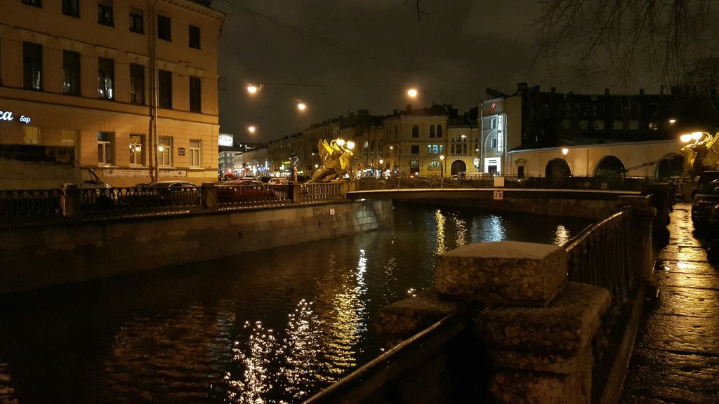 канал Грибоедова. Банковский мост, Санкт-Петербург