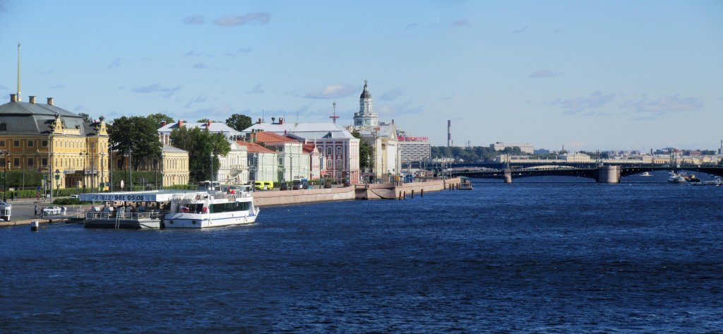 Вид с Благовещенского моста, Санкт-Петербург