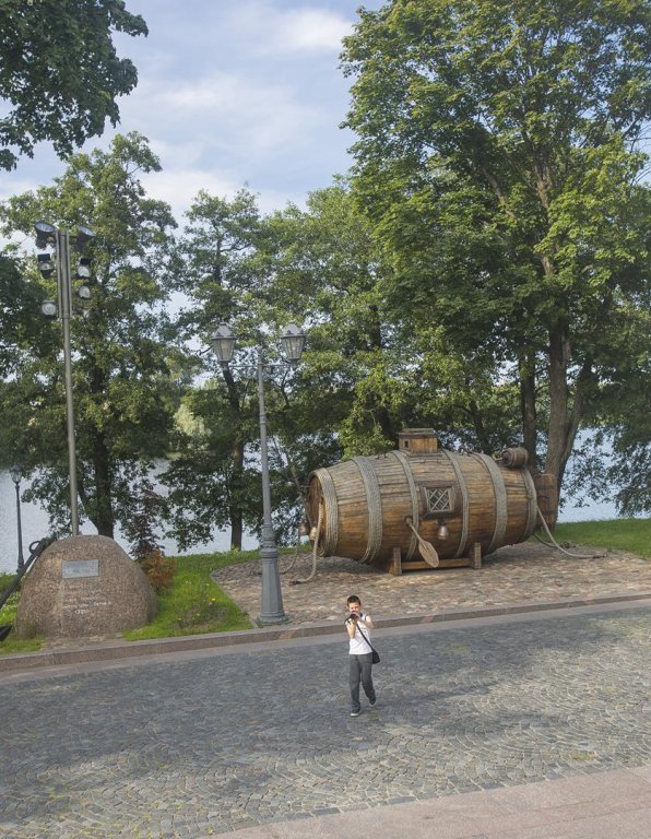 Первая подводная лодка, "потаённое судно", Сестрорецк