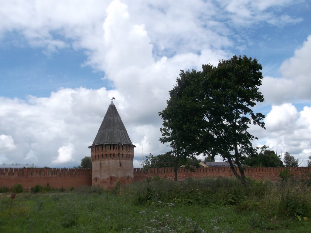Крепостная стена., Смоленск