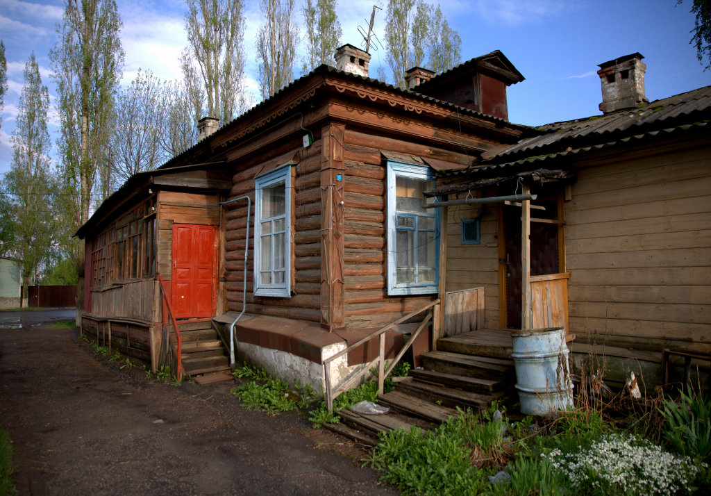 Двор дома 60А по ул Рабоче-Крестьянской, Кирсанов