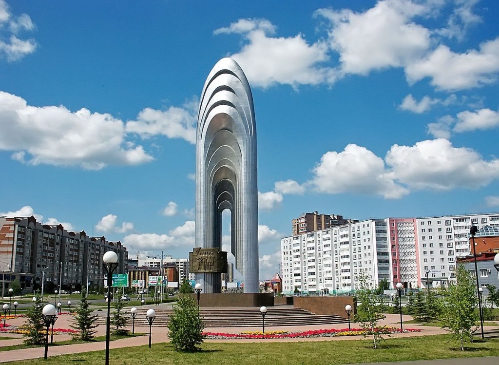 Нефтяной фонтан, Альметьевск