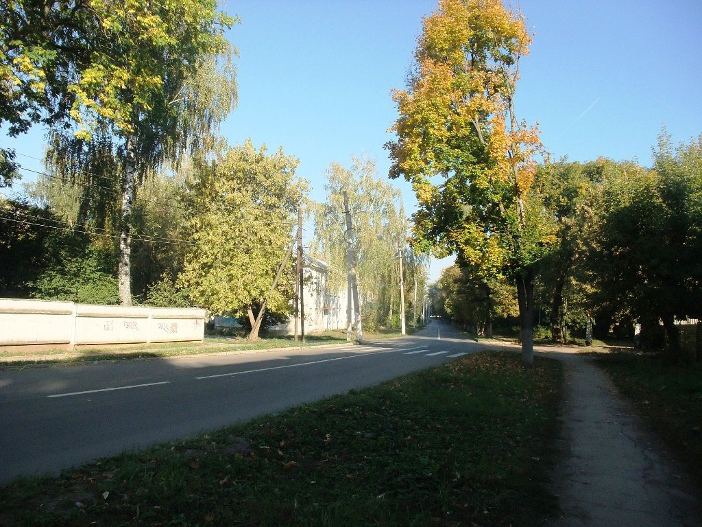Улица Мира         сентябрь, Болохово