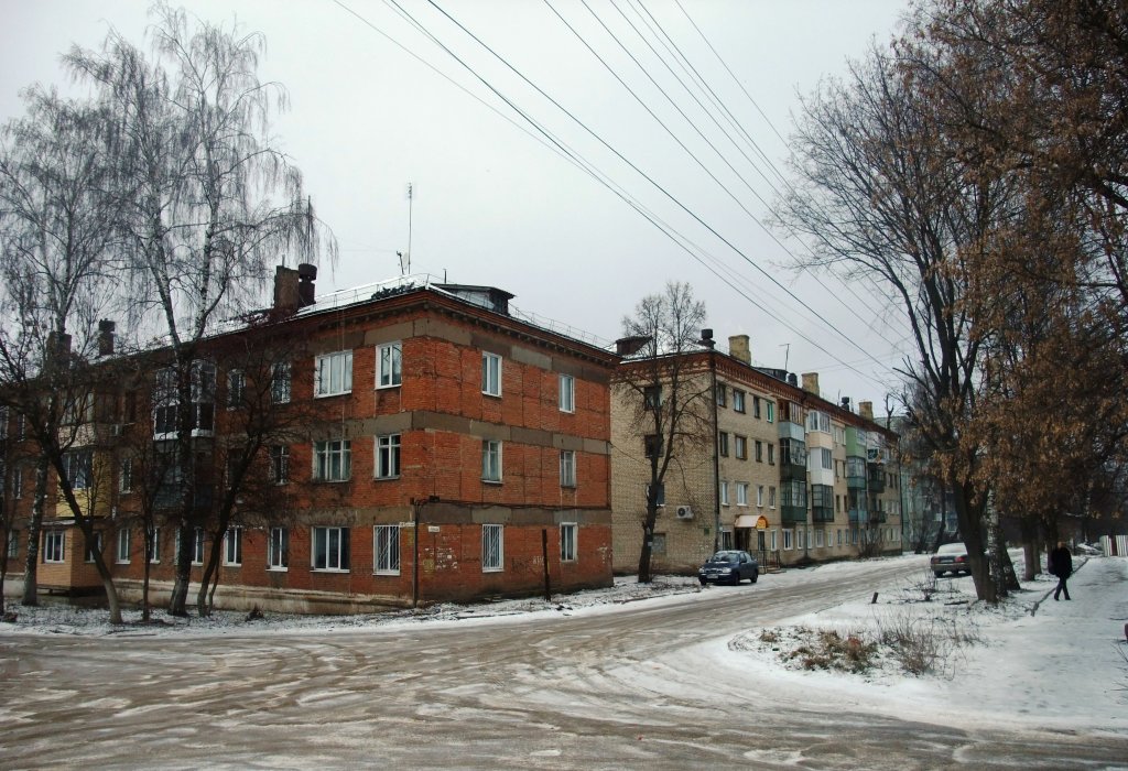 Улица Корнеева и улица Советская, Болохово