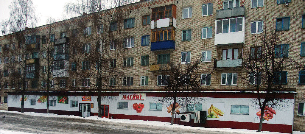 Улица Ленина - магазин "Магнит", Болохово