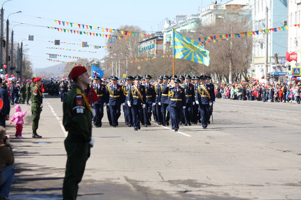 День  Победы  9  мая  2016  года., Комсомольск-на-Амуре