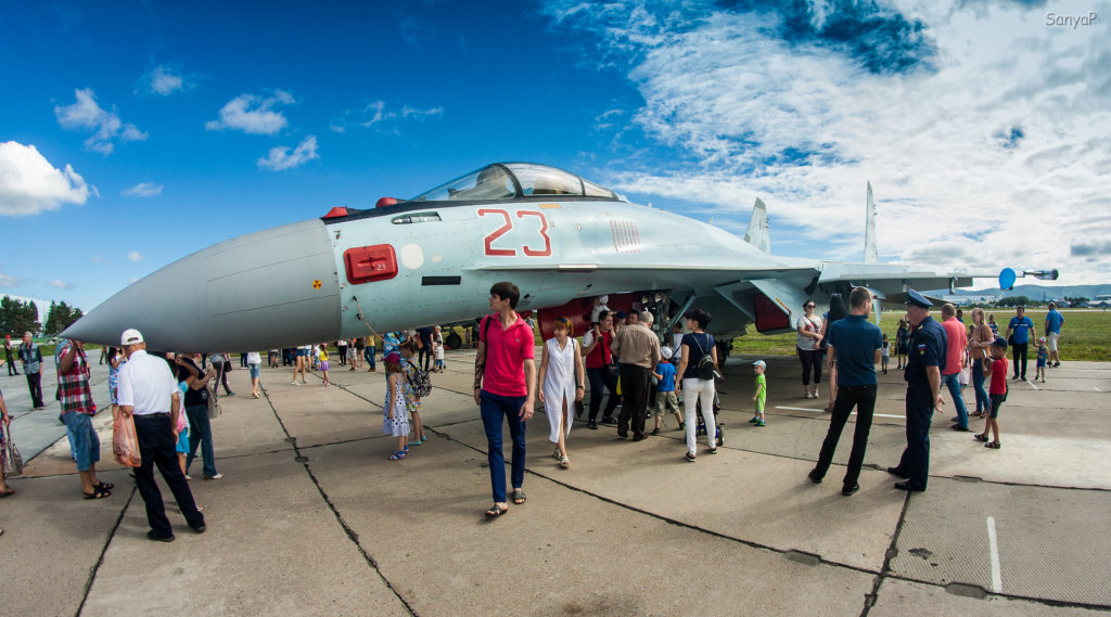 День  ВВС  в  23 БАП,  2017  год., Комсомольск-на-Амуре