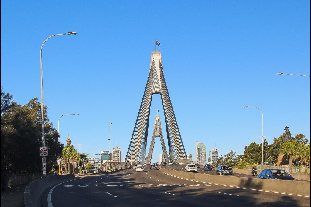 ANZAC bridge, Сидней