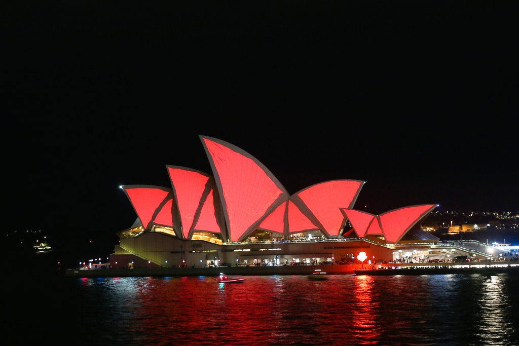 Фестиваль света, Сидней