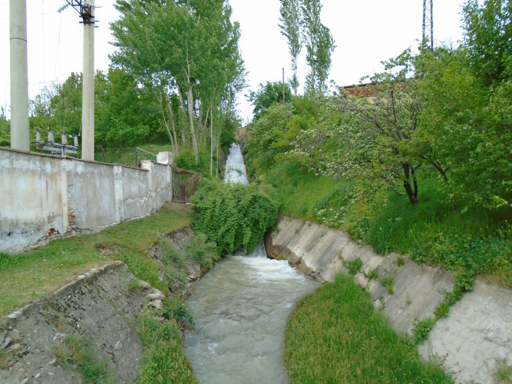 Водосброс бывшей ГЭС, Касансай
