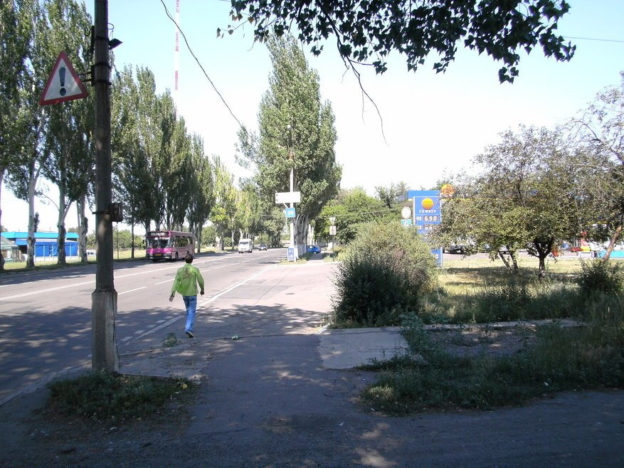 Улица Петровского, Петровский район, 8 июля 2009 г., Донецк
