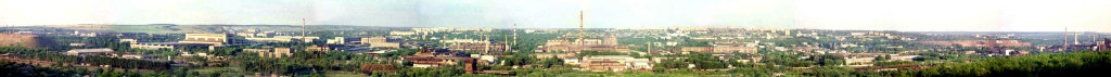 панорама с террикона, Краматорск