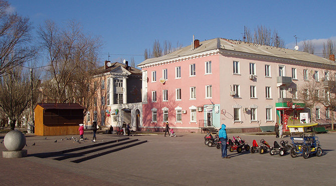 Бердянск Приморская Площадь, Бердянск