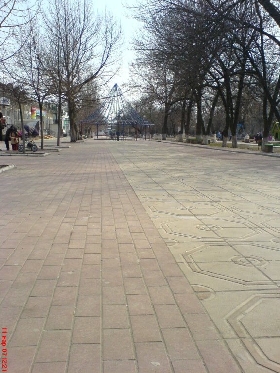 площадь города,2007г., Приморск