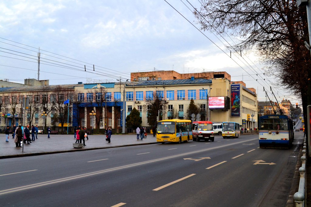 город Ровно - Центральный почтамт, Ровно