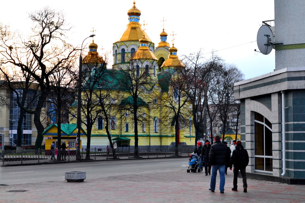 город Ровно - Свято - Воскресенский собор в 2014 году, Ровно