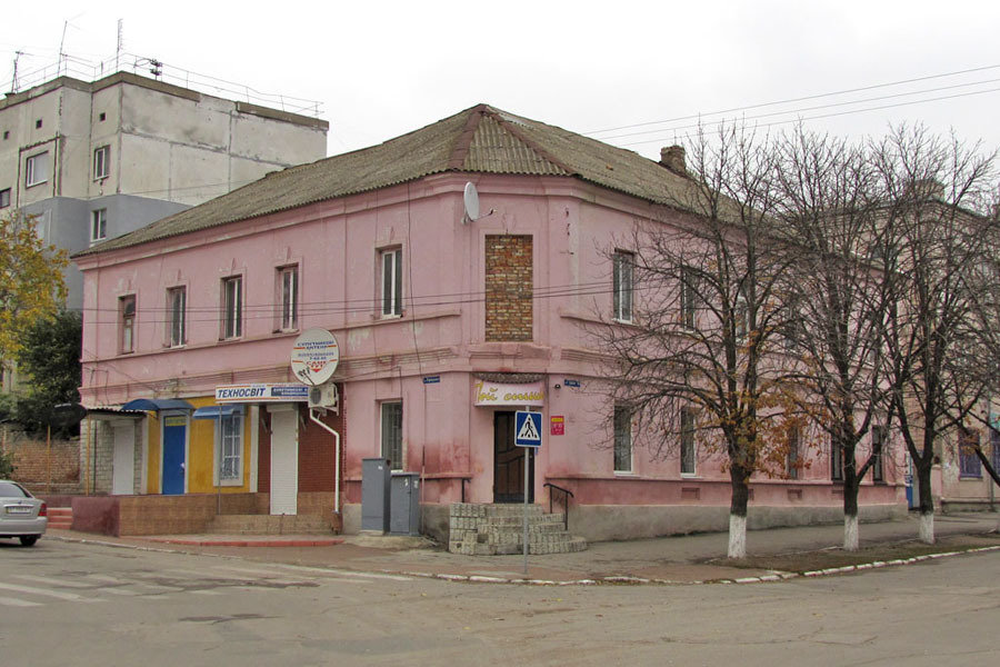 Старые строения Берислава. (Улица Первого мая)., Берислав