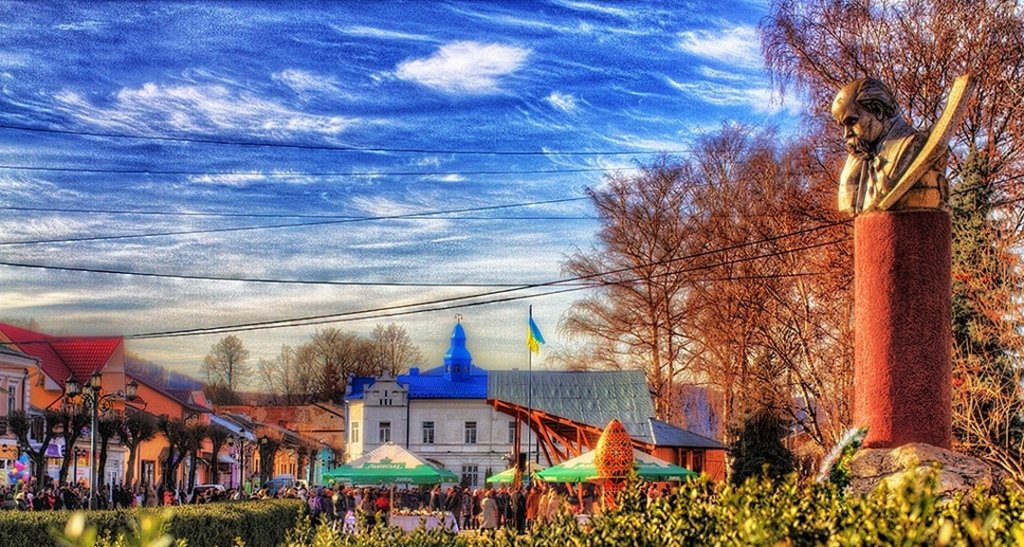 Vizhnitsa city, st. Ukrainskaya, Вижница