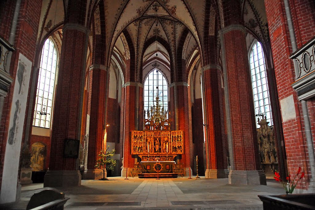 Katharinenkirche.         The        Sanctuary., Бранденбург