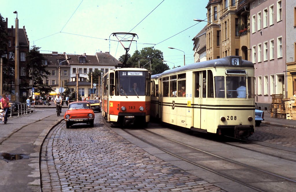 DDR-Trams + Scoda (juni 1990), Бранденбург