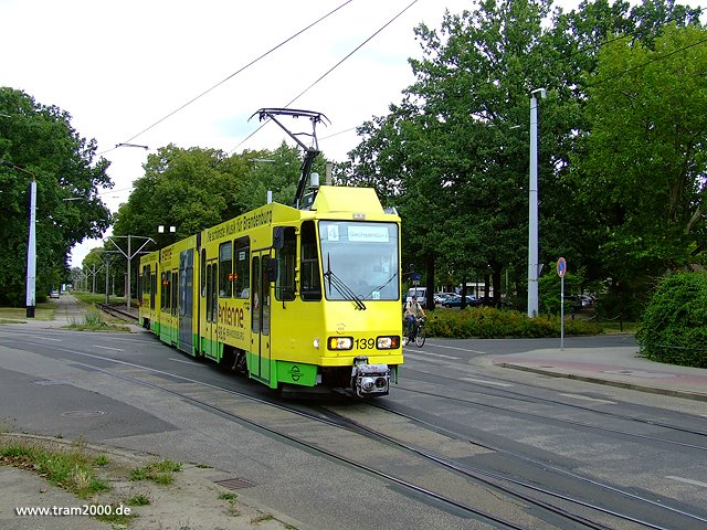 KT6NF in der Karlstraße, Котбус