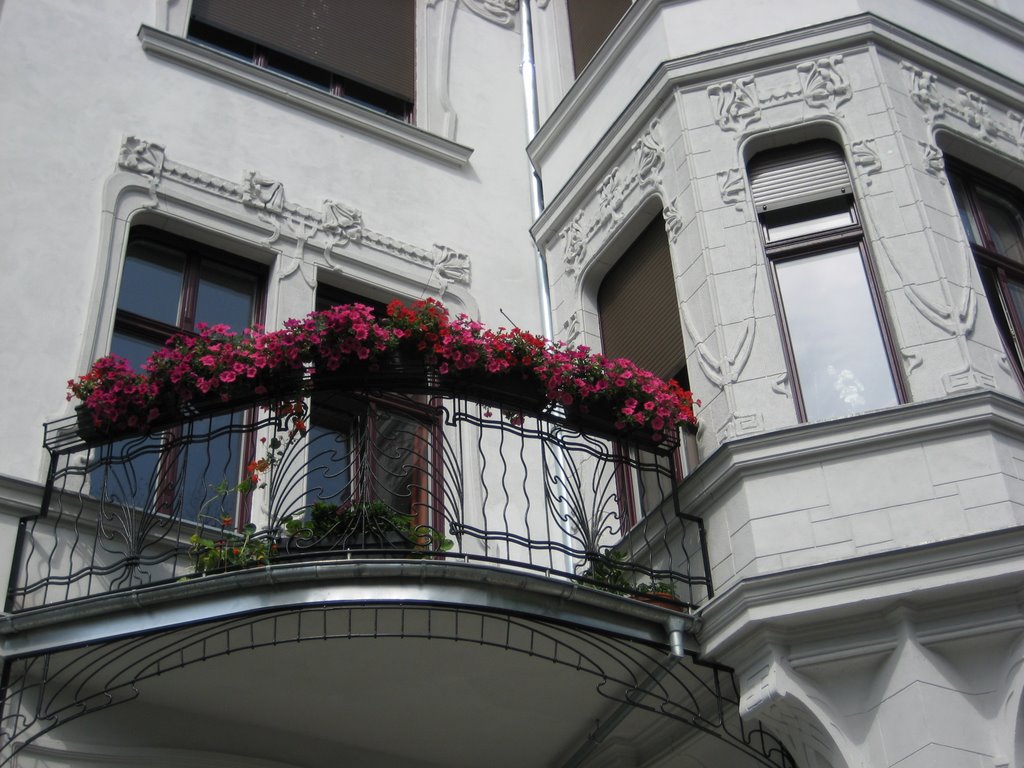 Cottbus, Jugendstilgebäude in der Schillerstraße, Котбус