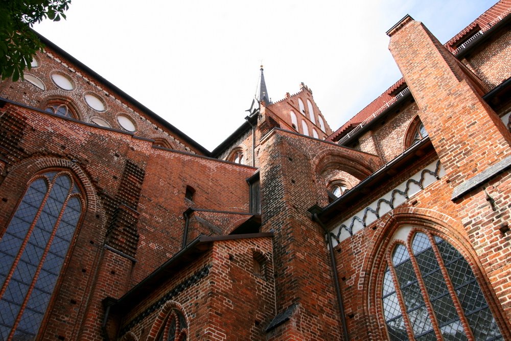 Alte Kirche in Wismar, frisch renoviert, Висмар