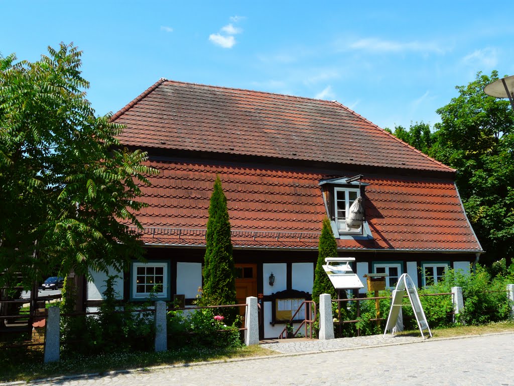 Germany_Mecklenburg_Neubrandenburg_half-timbered water mill (Lohmühle)_P1140863.JPG, Нойебранденбург