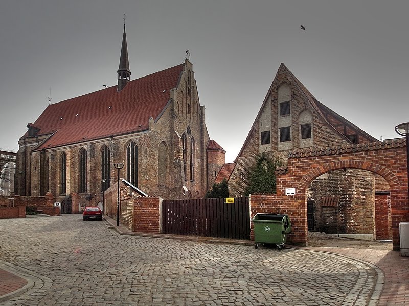 Rostock, Kloster zum Heiligen Kreuz mit Universitätskirche, Росток