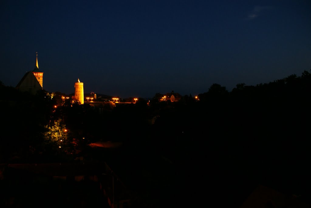 Bautzen bei Nacht, Баутцен