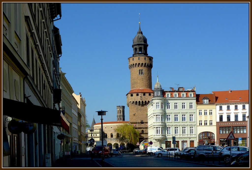 Görlitz, Obermarkt, Reichenbacher Turm, Kaisertrutz, Герлиц