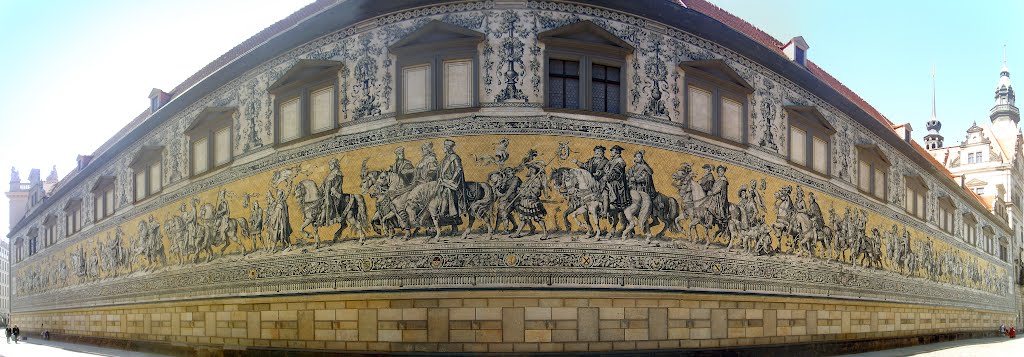 Fürstenzug, El Desfile de los Príncipes, Дрезден