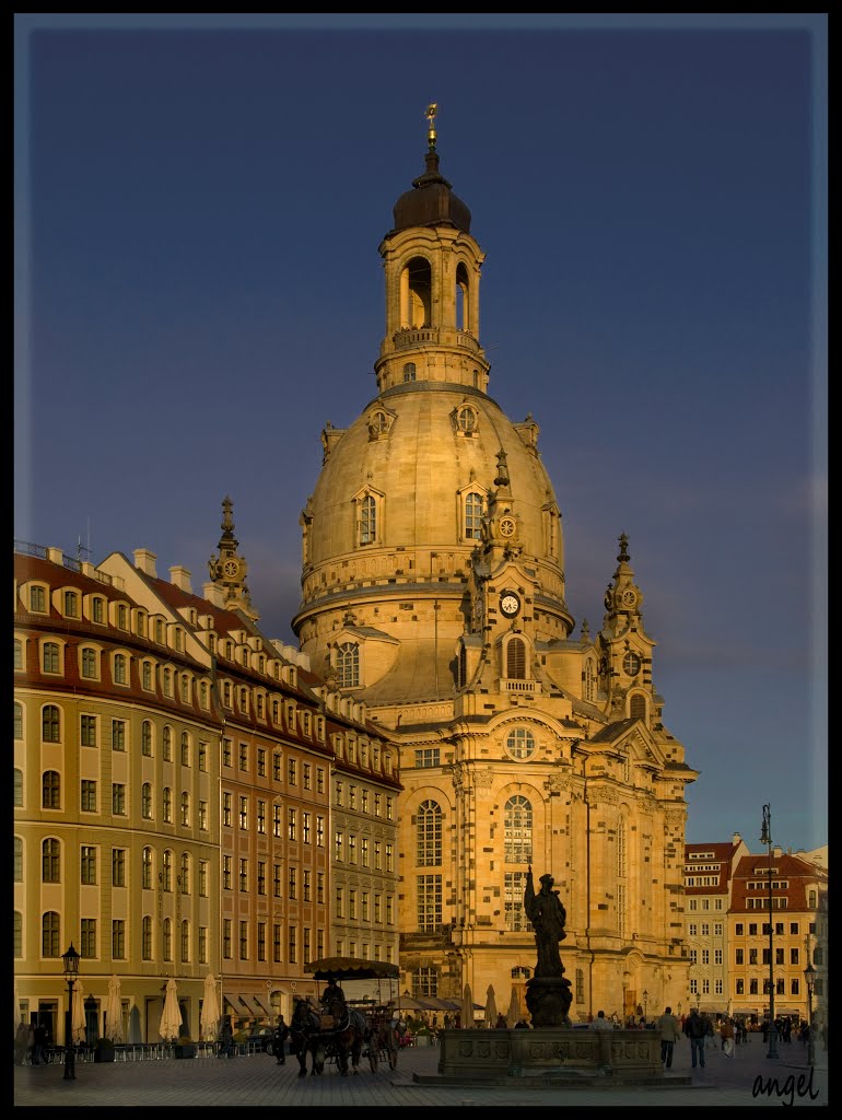Golden light over Dresden {by a.r.}, Дрезден