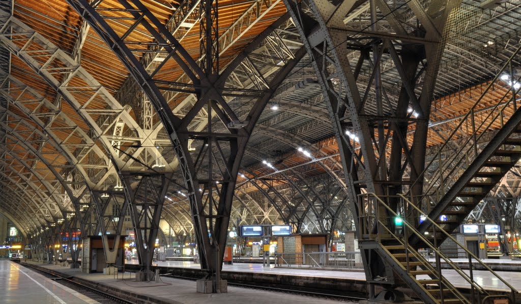 Das schöne Dach im Bahnhof (The beautiful roof in the station), Лейпциг