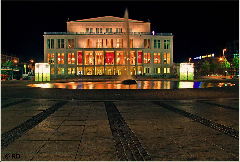 Leipzig, Opera House, Opernhaus, Лейпциг