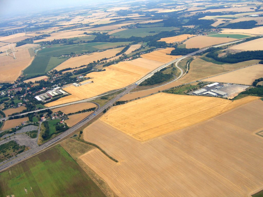 Luftbild (aerial photo), Радебюль