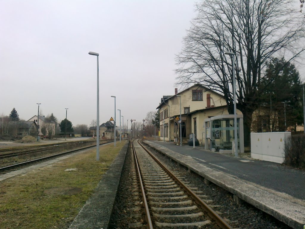 Bahnhof Deutschenbora, Радебюль