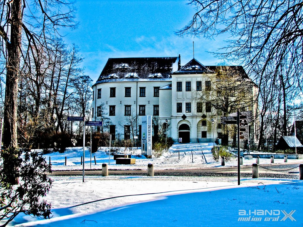 Schloß Hoyerswerda im Winter, Хойерсверда