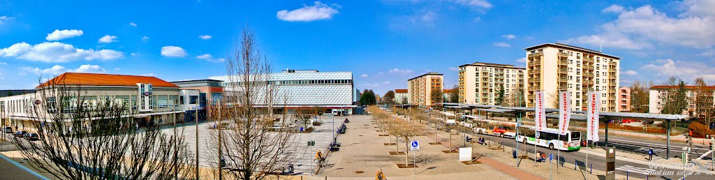 Panorama "Lausitzer Platz" - "Luziske namesto", Хойерсверда