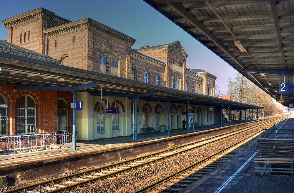 Bahnhof, Бернбург
