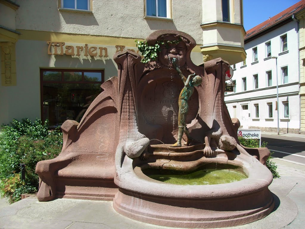 Brunnen, Weißenfels, Вейссенфельс