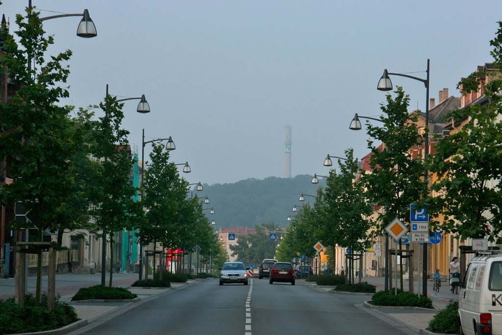 Merseburger Straße stadteinwärts [2009], Вейссенфельс